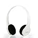 Price comparison product image Wireless Bluetooth 4.0 Headset - Over-Ear Design, Comfort Fit - Crystal Clear Audio + HIGH BASS Sound. (White)