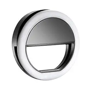SAMPI Selfie Enhancing Ring Light with 3 Level of Brightness for Photography Video Calling (Smart Phones Laptop Tablet)