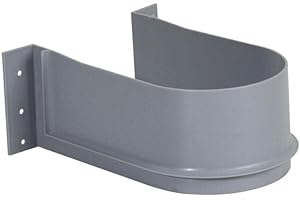 SMARTGROUPSTORE HERRAJES FAB.NACIONAL - SALVA SIFON BILE PARA BAÑOS PLASTICO GRIS PARA CAJÓN DE ESPESOR 16mm.