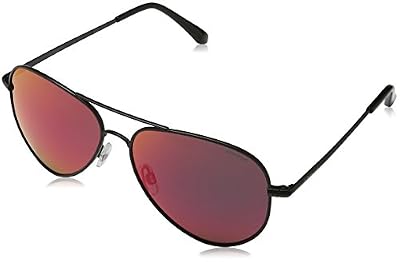 Polaroid Lunette de soleil P4139 Aviator, Noir 58 mm