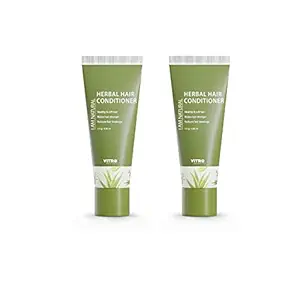 VITRO Aloe Hair Conditioner | I am Naturals | For Hair Growth & Hair Fall Control | ( 125 gm, Each) (Pack Of 2)