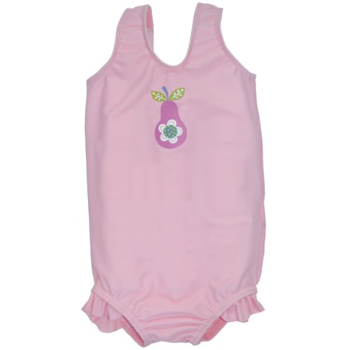 Splash About Kids Swimming Costume - Pink Pear, 1-2 Years
