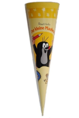 Preisvergleich Produktbild der kleine Maulwurf Schultüte 22 cm Zuckertüte Tüllverschluß Mädchen Junge