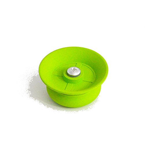 Kerafactum® – Grüner Silikon Ersatzgriff Deckel Universal Deckelgriff Topfdeckel Ersatz Griff Knauf – passend für Glasdeckel - 4