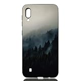  Goma TPU transparente y suave para absorción de golpes compatible con Samsung A50