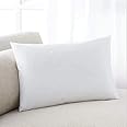 Shri Vyas Linen 100% Pure Goose Down Pillow Bedding Pillows Insert Fluffy Soft Pillow Set - White, Pack of 1 (17"x27")