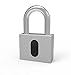 Produktbild YMXLJJ Bluetooth Smart Padlock Zweite Generation Austauschbare Batterie Aluminium Material Anti-Smash Ios Und Android APP Entsperren Anwendbar Für Türen, Rucksäcke, Kofferraum, Fahrräder,Silver