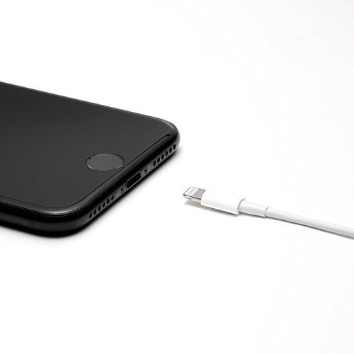 iprotect Cable de carga USB 15 cm cable de datos 0 15 m para iPhone 7  7 Plus  5 5s 5c  iPhone 6  6 Plus  iPod Touch 5G  iPad mini  iPad mini 2  iPad 4  iPad Air  iPad Air 2  iPod Nano 7G-blanco