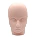 Produktbild LouiseEvel215 Schaufensterpuppe Flachkopf Für Wimperngepfropfte Trainingsübungskopf Silikon Wimpernverlängerung Übungsmodell