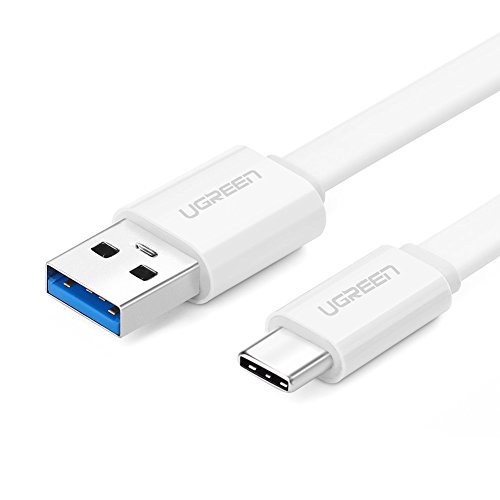 USB C Kabel UGREEN 1.5M USB 3.1 Type C auf USB 3.0 Type A kabel für Apple neue MacBook, ChromeBook Pixel, Nexus 5X/6P, Nokia N1 Tablet, OnePlus 2 und andere Type C Unterstützte Geräte Weiß