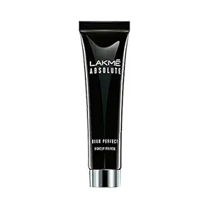 Lakme Absolute Blur Perfect Matte Face Primer, Makeup Primer for Poreless, Smooth & Long Lasting Makeup - Waterproof Brightening Makeup Base, 30 ml