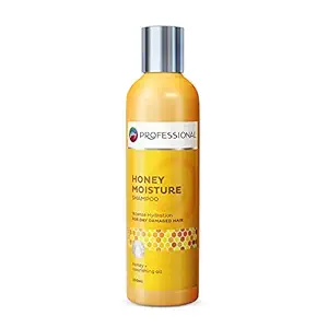 Godrej Professional Honey Moisture Shampoo (250ml) | For Dry & Damaged Hair | No Paraben | with Honey & Nourishing Oil