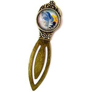 Lesezeichen / Büroklammer, Feder