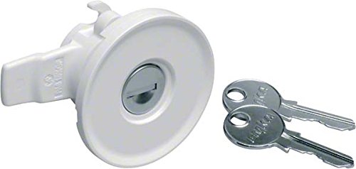 Hager Serie FWB Set Schloss mit Schlüssel 1242E Nummer (2U)