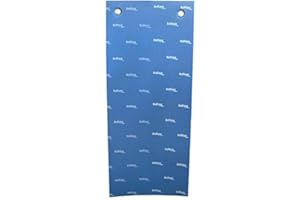 AND TREND Softee Equipment 0025112 Colchoneta Aeróbic con Ollados, Blanco, S