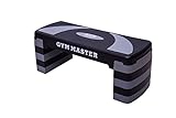 Gym Master Adjustable Aerobic Stepper Home Cardio Workout Equipment - 5 Level