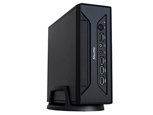 SHUTTLE Barebone XPC slim XH81 Sockel LGA 1150 Haswell 2XDDR3 3XSATA Intel H81 Heatpipe HDMI/DP schwarz - 5