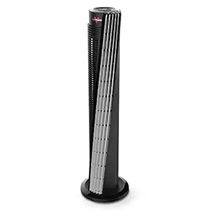 Vornado 184 Whole Room Air Circulator Tower Fan, 41 inch, Red