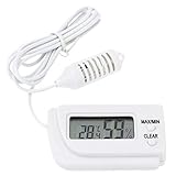 Misst und zeigt die Temperatur an