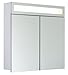 Produktbild Mebasa MYBSPKMD11 Spiegelschrank "Horizon", 2 Türen, verstellbare Glasböden, T5 Leuchtstofflampe, Softclose, Kippschalter außen, vormontiert