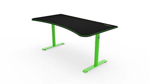 Arozzi Arena Gaming Desk, Metal, 160x80x80 cm - Green