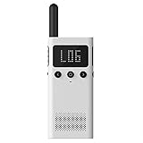 Power interface: Micro-USB JUNERAIN Handfunkgerät HF Mini Walkie Talkie Radio Wireless weiß