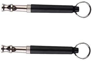 GLB GREEN LEVEL BERLIN Lot de 2 sifflets de chien à ultrasons pour dressage de chien silencieux