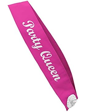 AnneSvea Schärpe - Partyqueen pink JGA Hen Party