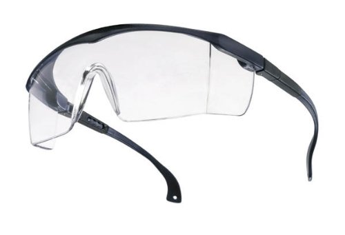 TECTOR Schutzbrille Basic klar, Polycarbonat EN166, mit Seitenschutz, antikratzbeschichtet