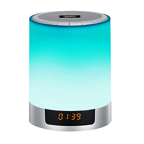 Preisvergleich Produktbild Wake Up Lights Wecker Led Bunte Wireless Bluetooth Lautsprecher Kleine Nachtlicht Sonnenaufgang Simulation Lampen