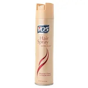 VO5 Alberto VO5 Crystal Clear Hairspray, Extra Body, 8.5 oz