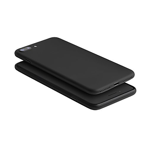 Funda iPhone 7 Plus Case Funda  Thinnest Cover Premium Ultra Thin Light Slim Minimal Anti-Scratch Protective - For Apple Funda iPhone 7 Plus   totallee The Scarf  Black 
