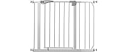 IB-Style – Treppengitter / Türgitter BERRIN | Erweiterbar durch Verlängerungen | 75 – 175 cm | Auto-Close – automatisches Schließen | Metall Weiß| Spannbreite 95 – 105 cm - 2