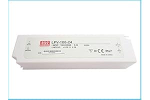 ALIMENTATORE TRASFORMATORE 24 V DC MEANWELL USO ESTERNO IP67 SERIE LPV-100-24 (100 watt)