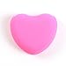 HENGSONG Silicone Makeup Washing Brush Egg Cleaning Brush Scrubber Cleaners Tool (Hot pink)