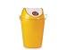 Swing Garbage Waste Dustbin Trash Bucket 60 Liters Yellow color RS.1299.00