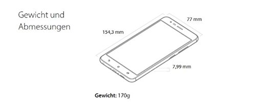 Asus ZenFone Zoom S ZE553KL Dual-SIM Smartphone (14 cm (5,5 Zoll) Full-HD Touch-Display, 64 GB Speicher, Android 6.0) schwarz (Navy Black)