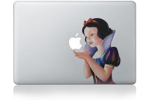 COZEE MacBook 33 cm Decal Sticker Snow White arte per computer portatile di Apple