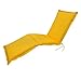 Produktbild IND-70446-AUDC Deck Chair Auflage Premium, extra dicke Polsterauflage für Liegestuhl mit Reißverschluss, 190 x 50 x 9 cm, Gelb