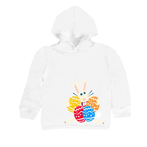Inda-Bayi Baby-Toddler-Kids Cotton Hoodie T Shirt - Easter Bunny