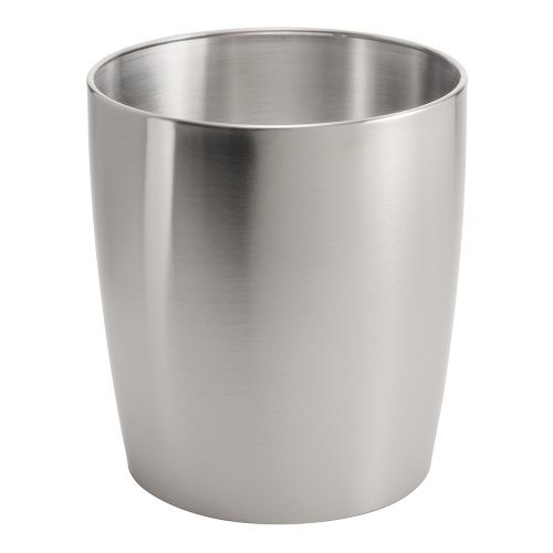 InterDesign 23570EU Gina Abfalleimer, edelstahl gebürstet