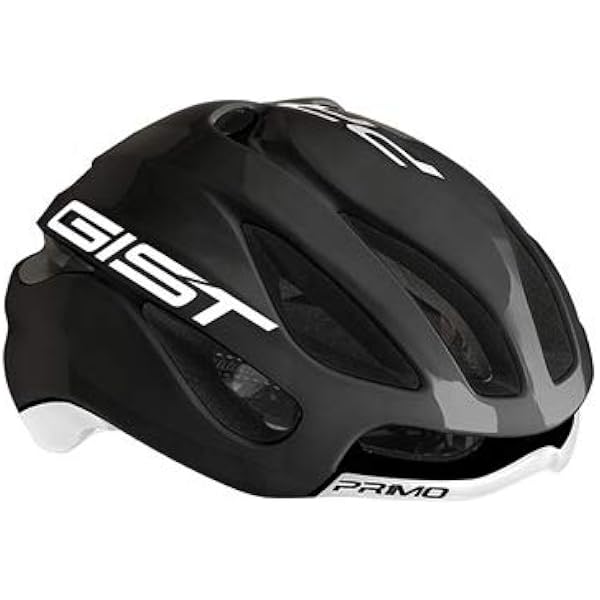 GIST Casco CISLISMO Primo Colore Nero/Bianco Taglia S/M : Amazon.it: Auto e  Moto