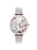 Julie Julsen Damen Analog Quarz Uhr mit Leder Armband JJW30RGL-8