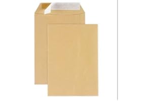 UNIVERS GRAPHIQUE 250 Große A4 Umschlag Mail Beutel - C4 BROWN 90g Papierformat 229 x 324 mm