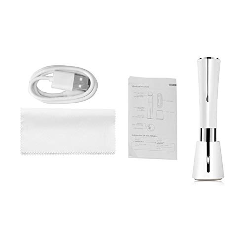 Preisvergleich Produktbild Huihuiya Tragbares elektrisches Augenmassagegerät Entfernen Falten dunkle Kreise Schönheit Instrument-weiß