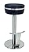 Produktbild Haku-Möbel 92568 Barhocker, Edelstahl, Höhe 78 cm, schwarz