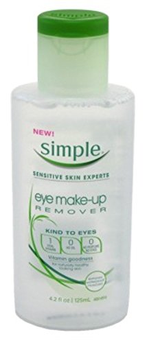 Simple Eye Make-up Remover 125 ml (Pack of 6)