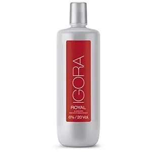 Essensity Igora Hair Color 6% 20 VOL - Volume Developer 1000 ML (6%, 20 Volume) - White