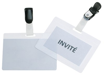 Announce 54 x 90 mm Self Laminating Badge, Pack of 25