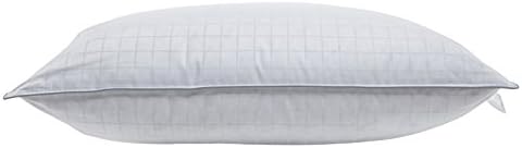 Cuddledown Medium Firmness Siberian Goose Down Pillow, Standard Size